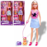 SUNMAN BEBEK 99069 ALİSHA VETERİNER SETİ 29 CM 3+ 1