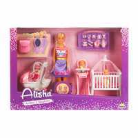 SUNMAN ALİSHA MOTHER DAUGHTER 99204 BEŞİK MAMA SANDALYESİ PUSET BEBEK SETİ 3+ 1