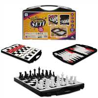 SMİLE GAMES DAMA-SATRANÇ-TAVLA S00003701 3İN1 OYUN SETİ ÇANTALI 3+ 1