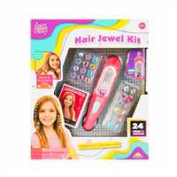 SUNMAN PRETTY PİNKY MBK-388 PARILTILI SAÇ ATÖLYESİ GÜZELLİK HOBİ SETİ 5+ 1