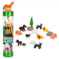 SUNMAN OKYANUS-ÇİFTLİK-DİNOZOR-VAHŞİ HAYVANLAR 666W-295 4 ÇEŞİT 12 Lİ 3+ 4