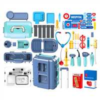 SUNMAN JUNİOR DOC DOKTOR SETİ 8123BP BAVULLU IŞIKLI 3+ 4