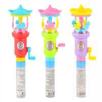 SUNMAN FUNNY TOYS 906P KÖPÜK BALONCUK VE IŞIKLI DÖNME DOLAP 3 RENK 12 Lİ 3+ 1