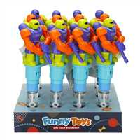 SUNMAN FUNNY TOYS 625P KÖPÜK BALONCUK  ROBOT FİGÜRLÜ 12 Lİ 3+ 1