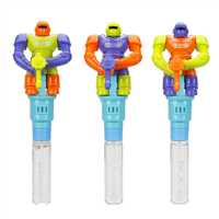 SUNMAN FUNNY TOYS 625P KÖPÜK BALONCUK  ROBOT FİGÜRLÜ 12 Lİ 3+ 2