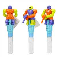 SUNMAN FUNNY TOYS 625P KÖPÜK BALONCUK  ROBOT FİGÜRLÜ 12 Lİ 3+ 3