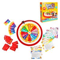 SMİLE GAMES ZEKA ÇARKI S00004645 EĞİTİCİ 13 FARKLI KONU KUTU OYUNU 7+ 1
