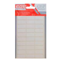 EGE OFİS ETİKETİ 12x30 BEYAZ 5 Lİ 10 PK OSP-107 1