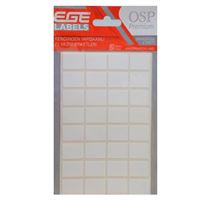 EGE OFİS ETİKETİ 16x22 BEYAZ 5 Lİ 10 PK OSP-110 1