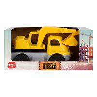 ZUZU TOYS 4004 TRUCK WİTH DİGGER KAMYON KEPÇE 24M+ 6