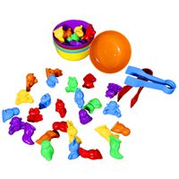 ZUZU TOYS 4201 SEVİMLİ HAYVANLAR AKTARIM SETİ 44 PARÇA 36M+ 1