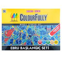 KUMTOYS COLOURFULLY KM5106 EBRU BAŞLANGIÇ SETİ 6+ 1