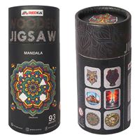 REDKA WOODEN JİGSAW 5643 MANDALA 93 PARÇA 6 MODEL 3+ 1