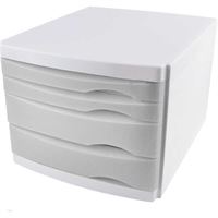 OPS EVRAK RAFI ÇEKMECELİ GRİ 4 LÜ CMC 104 1