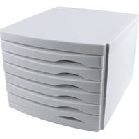 OPS EVRAK RAFI ÇEKMECELİ GRİ 6 LI CMC 106 1