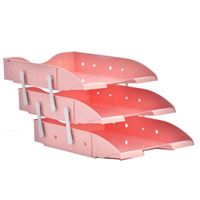 OPS EVRAK RAFI PASTEL PEMBE 3 LÜ RF 303 1