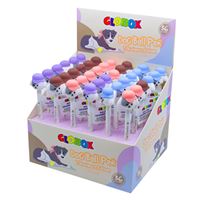 GLOBOX TÜKENMEZ KALEM ŞAPKALI KÖPEK 07 MAVİ 36 LI 3503 1