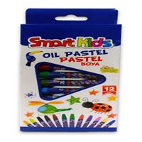 SMART KİDS YAĞLI PASTEL BOYA 12 RENK 3557 1