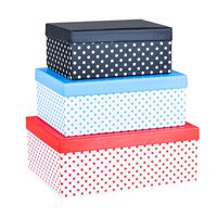 MİKRO HEDİYE KUTUSU MBX-4194 3 LÜ BÜYÜK POLKA DOT 1