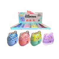 MİKRO KALEMTIRAŞ MK-4035 PANDA KÖPÜK BALONCUKLU PASTEL TEK BÖLMELİ 24 LÜ 2