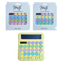 MAXX HESAP MAKİNESİ MX-1500 RENKLİ 1