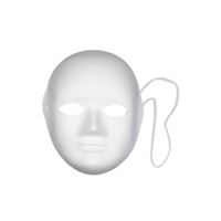 PUTİ YÜZ MASKESİ KALIBI KARTON KÜÇÜK LASTİKLİ 20 Lİ 5169 1