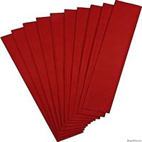 PUTİ GRAPON KAĞIDI KIRMIZI 50x200 CM 10 LU 5404 1
