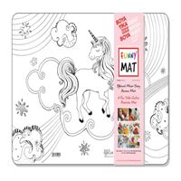 AKADEMİ ÇOCUK FUNNY MAT UNİCORN 33,5X48 CM 1
