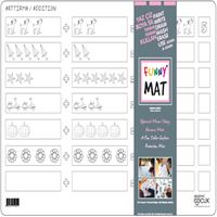 AKADEMİ ÇOCUK FUNNY MAT ARTTIRMA 33,5X48 CM 1