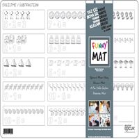AKADEMİ ÇOCUK FUNNY MAT EKSİLTME 33,5X48 CM 1