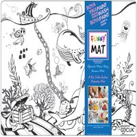 AKADEMİ ÇOCUK FUNNY MAT DERİN DENİZ 33,5X48 CM 1