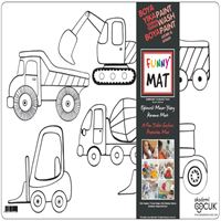 AKADEMİ ÇOCUK FUNNY MAT İŞ MAKİNELERİ 33,5X48 CM 1