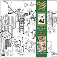 AKADEMİ ÇOCUK FUNNY MAT ÇİFTLİK 33,5X48 CM 1
