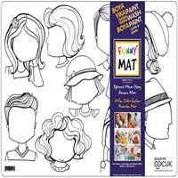 AKADEMİ ÇOCUK FUNNY MAT DUYGULAR 33,5X48 CM 1
