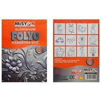 MİSYON ALÜMİNYUM FOLYO KABARTMA SETİ 12 Lİ MSY-0920 1