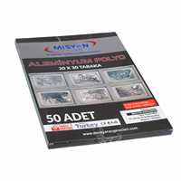 MİSYON ALÜMİNYUM FOLYO 20x30 50 Lİ FLY-A4 1