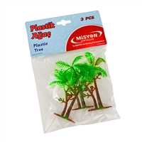 MİSYON MAKET AĞAÇ PLASTİK 3 LÜ AĞAÇ-003 1