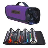 SKAER APEX X-CASE KALEM ÇANTASI XC-N06 MOR DÖRT BÖLMELİ 1