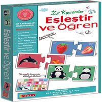 DİYTOY EŞLEŞTİR ÖĞREN ZIT KAVRAMLAR 1