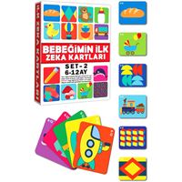 DİYTOY EĞİTİCİ KARTLAR BZ12 BEBEĞİMİN İLK ZEKA KARTLARI 6-12M 1