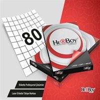 HERBOY BİLGİSAYAR ETİKETİ LASER 26.25x29.84 HB-1080 1