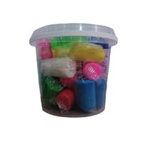 HEROES TOYS ERN-564 OYUN HAMURU 10 RENK 800 GR 6 KALIP HEDİYELİ 26 PARÇA 3+ 2