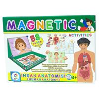 LAÇO LC7171 MAGNETİC İNSAN ANATOMİSİ 58 PARÇA 2