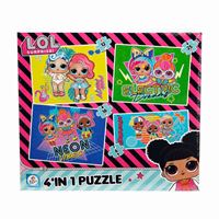 LAÇO LOL7627 PUZZLE LOL 4İN1 ANAOKULU 6-12-16-25 PARÇA 1