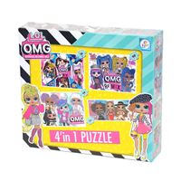 LAÇO OMG7663 PUZZLE LOL 4İN1 60 PARÇA 2