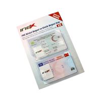 İNOX EHLİYET - KİMLİK KABI PVC 9x6 50 Lİ SET 04372 1