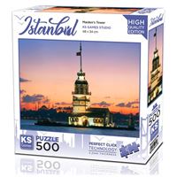 KS GAMES PUZZLE 20059 KIZ KULESİ GÜN İSTANBUL 500 PARÇA 1