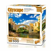KS GAMES PUZZLE 20061 OLD MOSTAR BRİDGE BOSNA-HERSEK 500 PARÇA 1