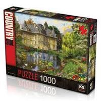 KS GAMES PUZZLE 20543 MANSİON LAKE 1000 PARÇA 1