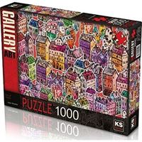 KS GAMES PUZZLE 20550 CİTY OF COLORS 1000 PARÇA 1